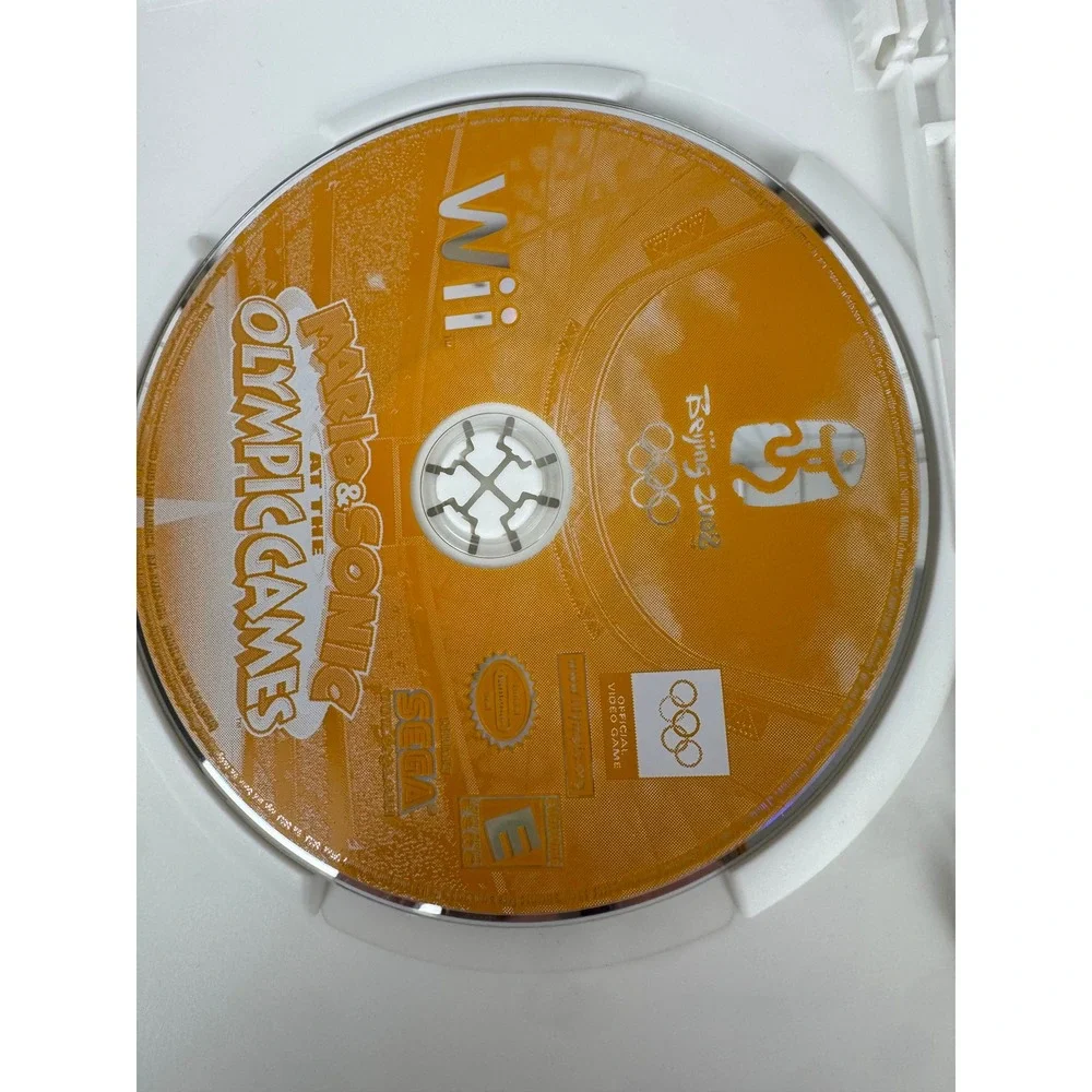 Mario & Sonic at the Olympic Games Nintendo Wii 2008 Beijing SEGA CIB RVL-P-RWSE